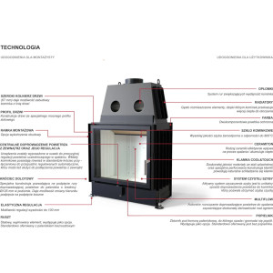 Kominek Defro Home Portal ME 11 kW