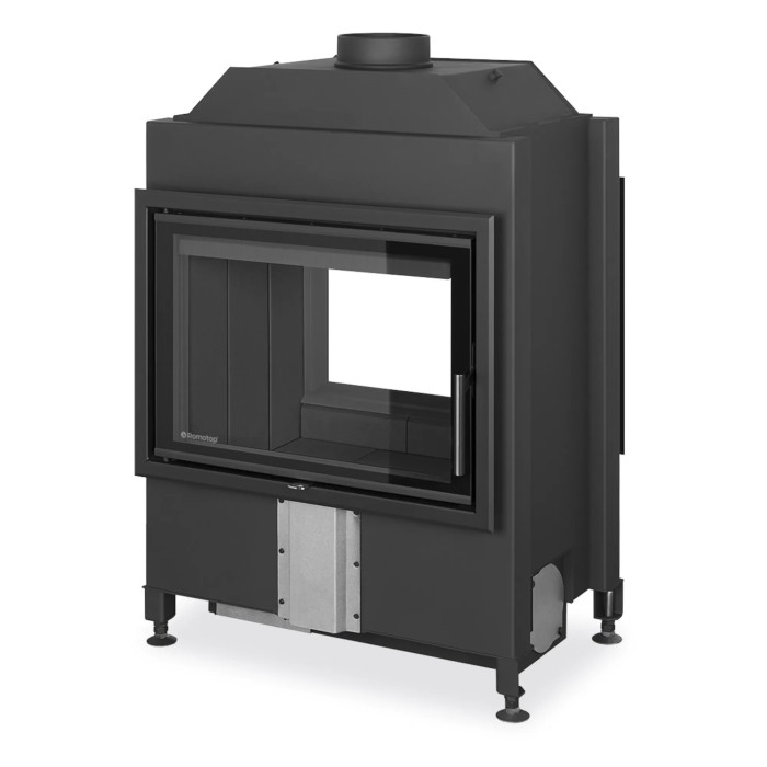 Kominek Romotop HEAT T 3G 70.50.04 Czarne wyłożenie