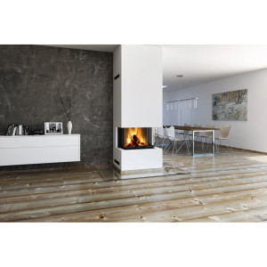 Kominek Romotop HEAT C 3G L 65.52.31.24 Czarne wyłożenie