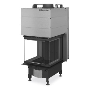 Kominek Romotop HEAT U 3G L 50.52.50.24 Czarne wyłożenie