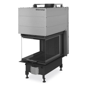 Kominek Romotop HEAT U 3G L 50.52.70.24 Czarne wyłożenie