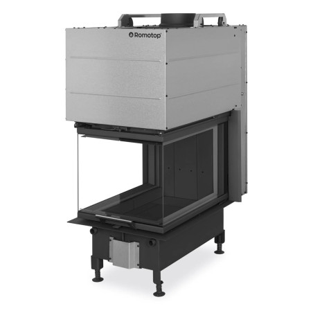 Kominek Romotop HEAT U 3G L 50.52.70.24 Czarne wyłożenie