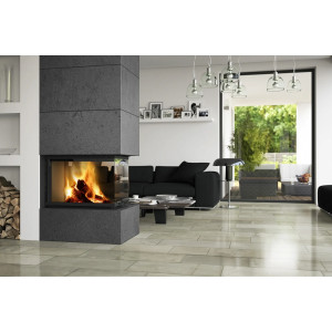 Kominek Romotop HEAT U 3G L 50.52.70.24 Czarne wyłożenie