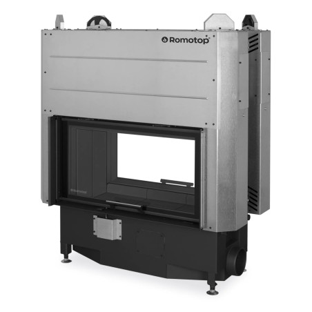 Kominek Romotop HEAT T 3G L 88.50.0 Czarne wyłożenie