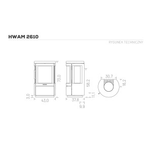 Piec wolnostojący Hwam 2610c – Autopilot