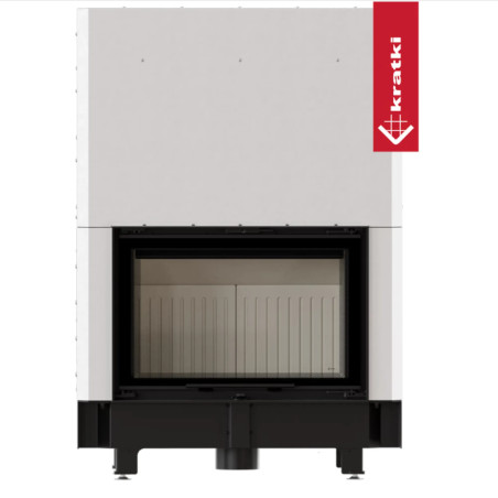 Kominek KRATKI ZIBI ECO 9,9 kW Ø 180 Gilotyna