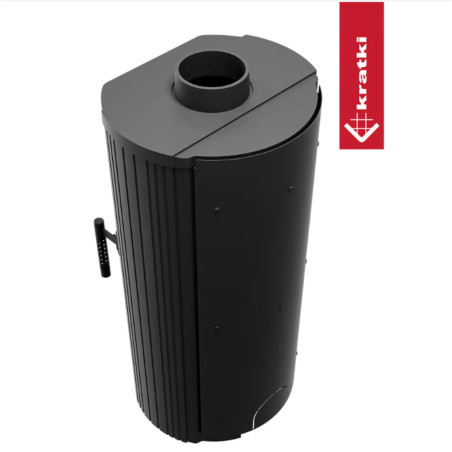 Piec żeliwny koza KRATKI K12 Ø 130 6 kW