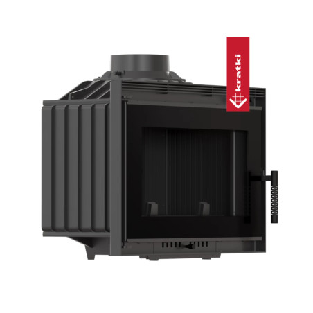 Wkład kominkowy żeliwny KRATKI NEL Ø 180 8 kW