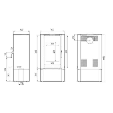 Defro Home Solum Log 9 kW