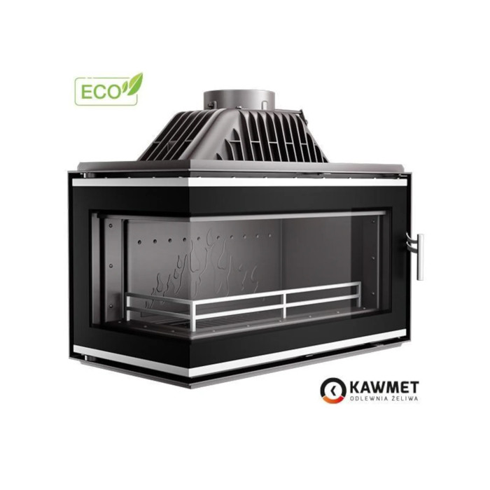 Kominek żeliwny KAWMET W16 LB Lewy 13,5 KW Eco