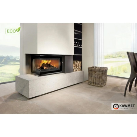 Kominek żeliwny KAWMET W16 LB Lewy 13,5 KW Eco