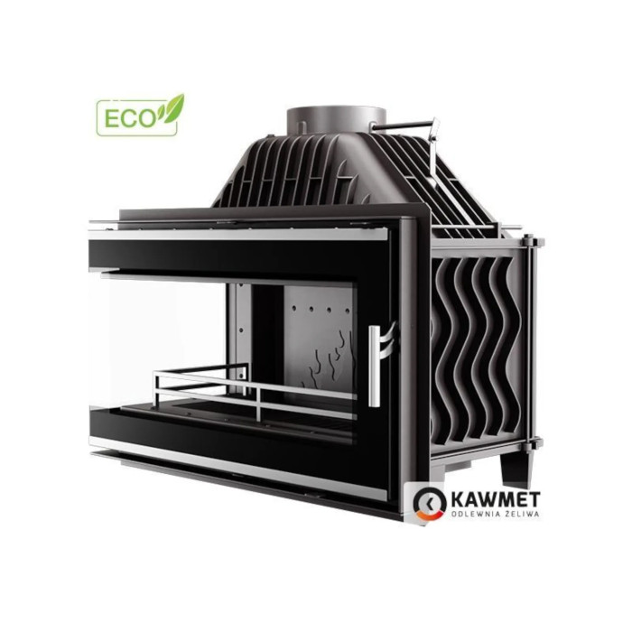 Kominek żeliwny KAWMET W16 LB Lewy 13,5 KW Eco