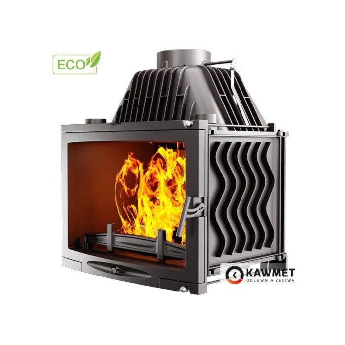 Kominek żeliwny KAWMET W17 Panorama 16,1 kW ECO