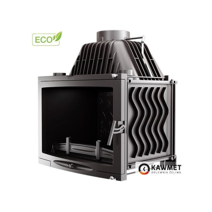 Kominek żeliwny KAWMET W17 Panorama 16,1 kW ECO