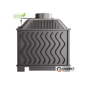 Kominek żeliwny KAWMET W17 12,3 kW ECO