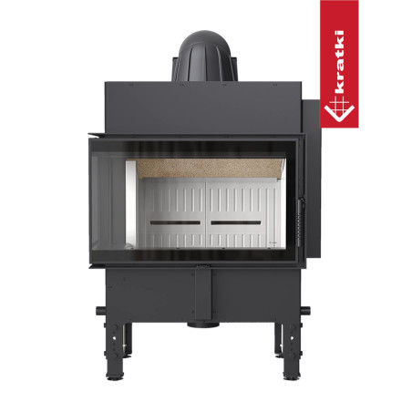 Kominek do akumulacji KRATKI NORRA Lewy 9,9 kW Ø 200