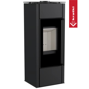 Piec wolnostojący z płaszczem wodnym KRATKI HATI Aqua 10 kW