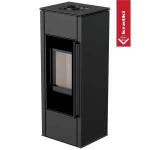 Piec wolnostojący z płaszczem wodnym KRATKI HATI Aqua 10 kW