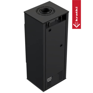 Piec wolnostojący z płaszczem wodnym KRATKI HATI Aqua 10 kW