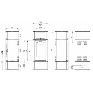 Defro Home Orbis Extento H 9 kW